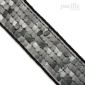 1 1/2" Layered Sequin Border : 310054SQ