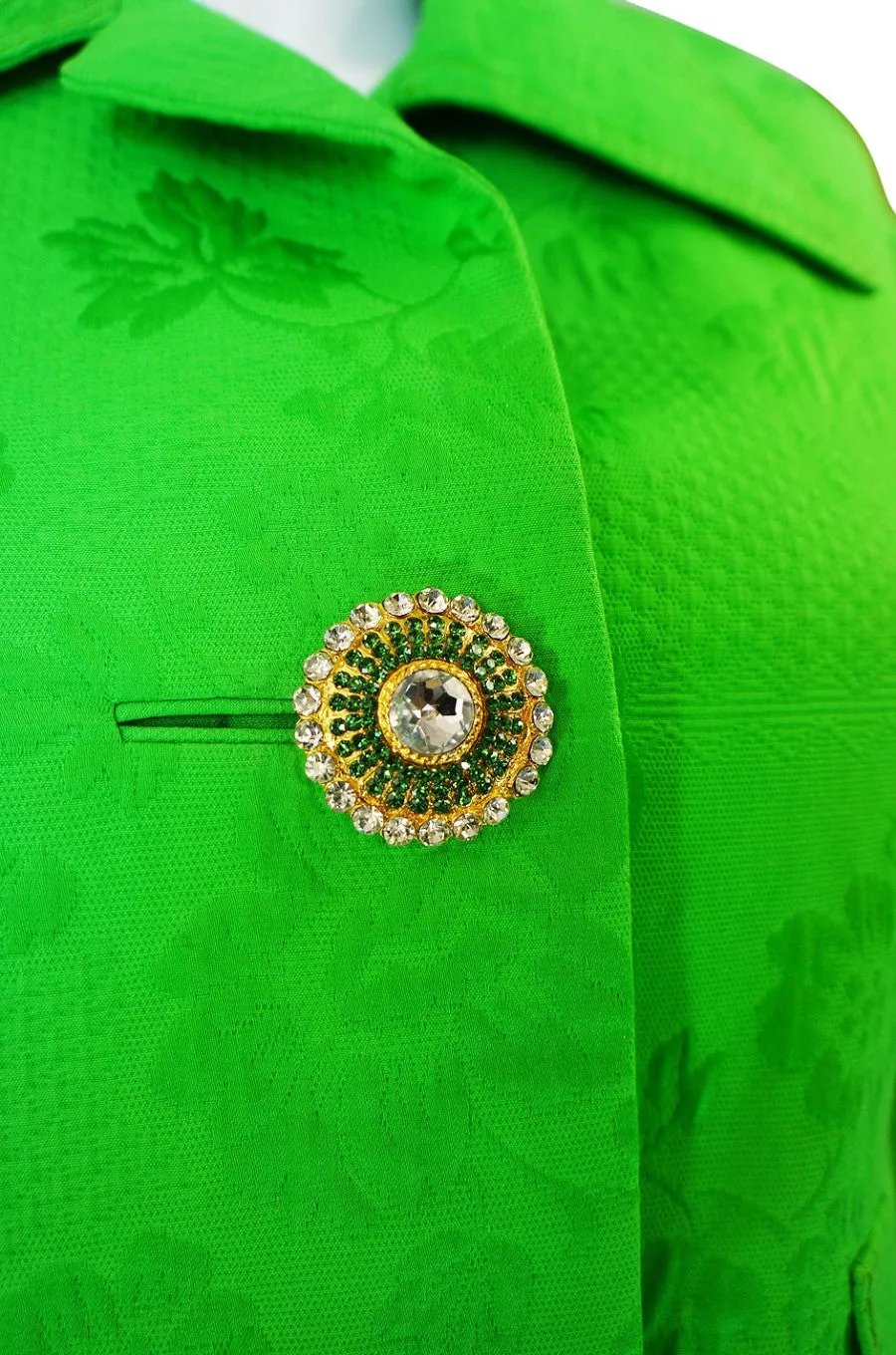 1960s Galanos Jewelled Dress & Jacket