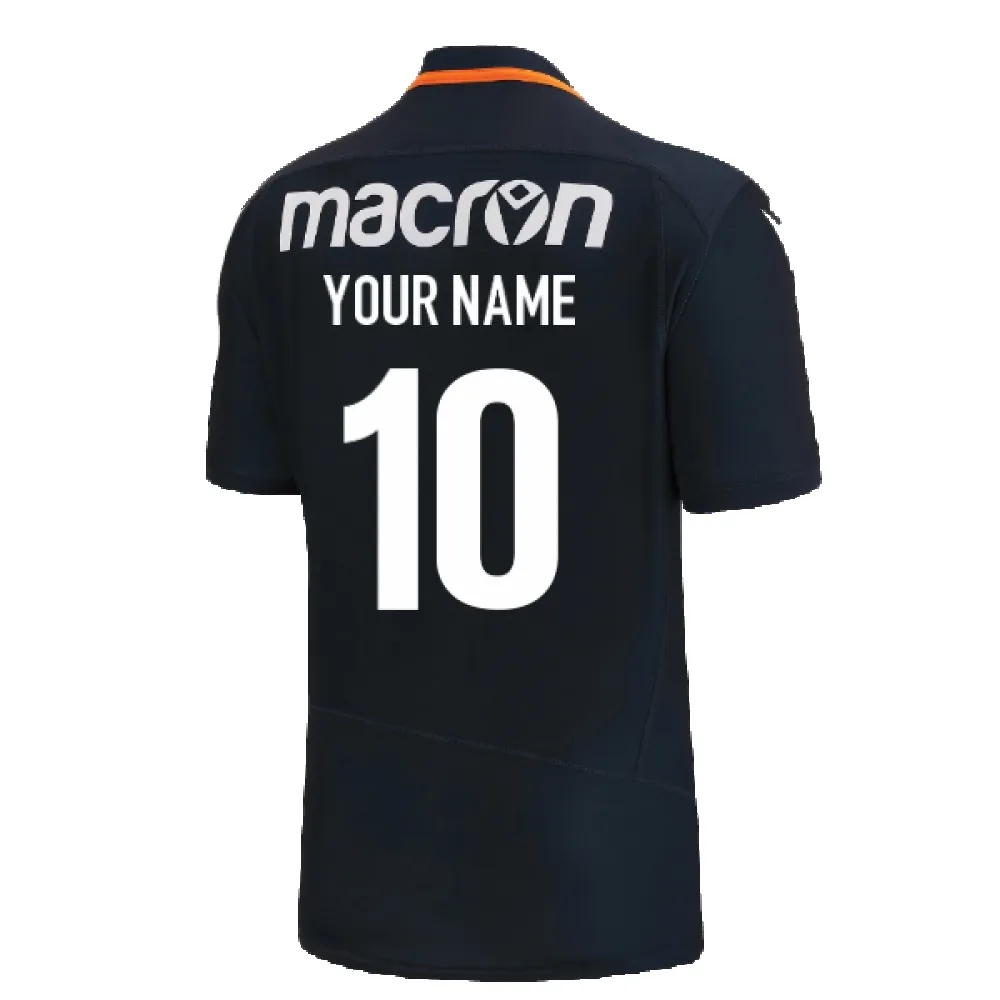 2022-2023 Edinburgh Rugby Training Jersey (Navy) (Your Name)