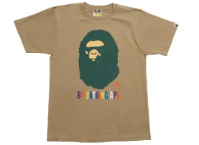 A Bathing Ape Colors by Bathing Ape Tee in Beige