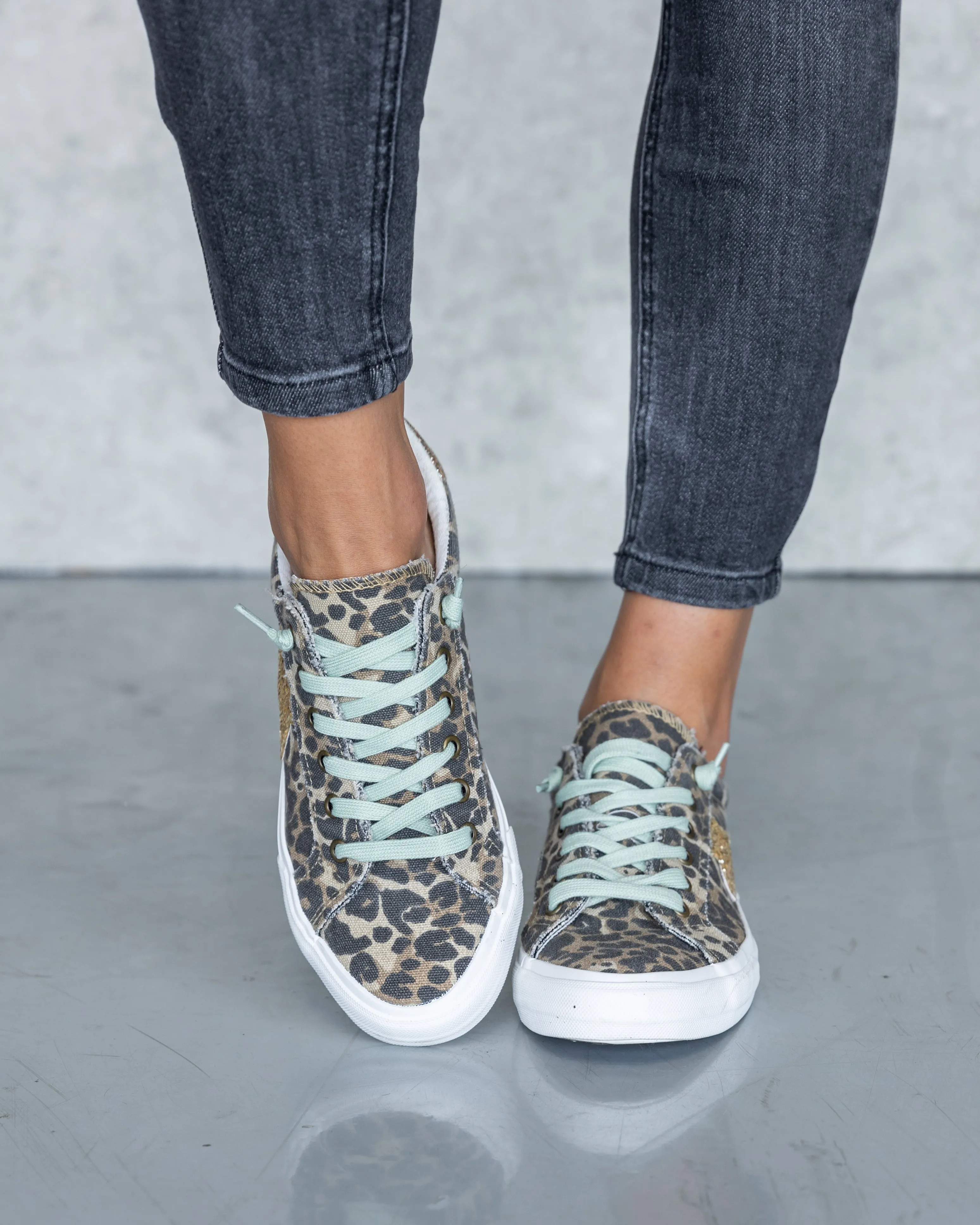 Aidan Leopard Sneakers