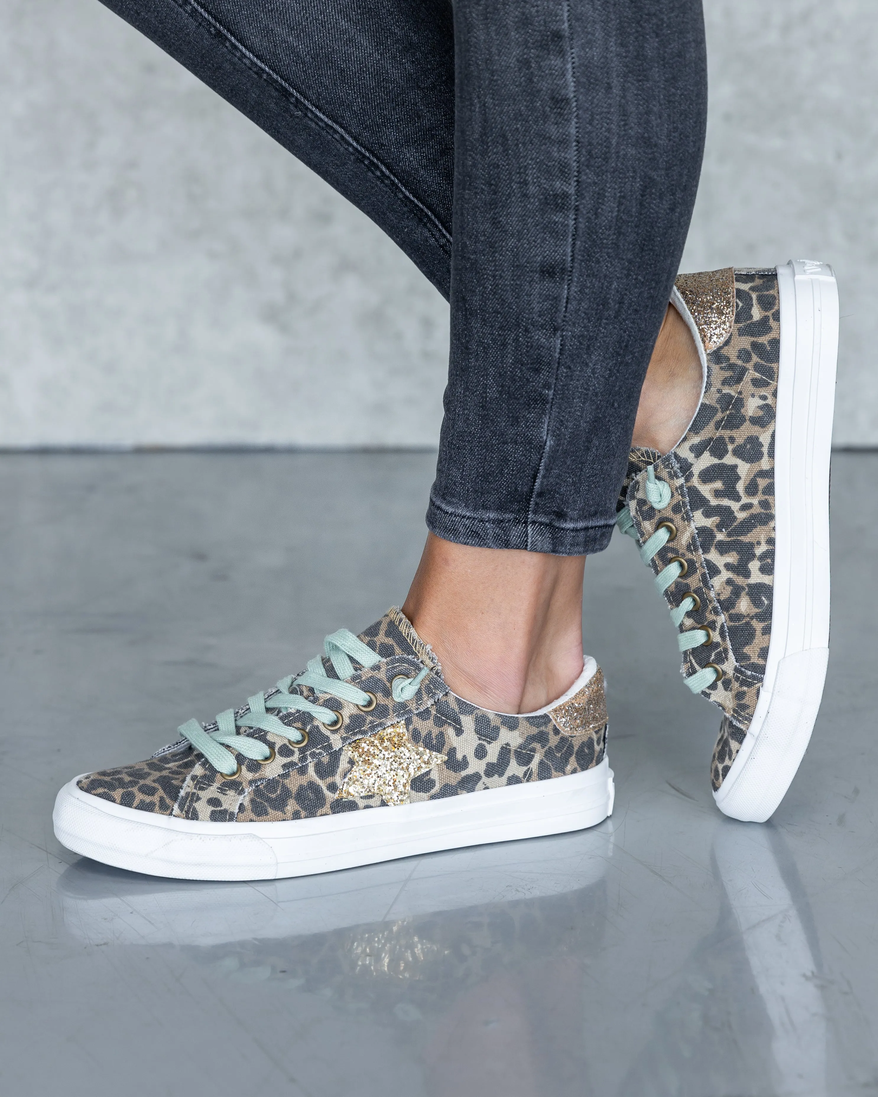 Aidan Leopard Sneakers