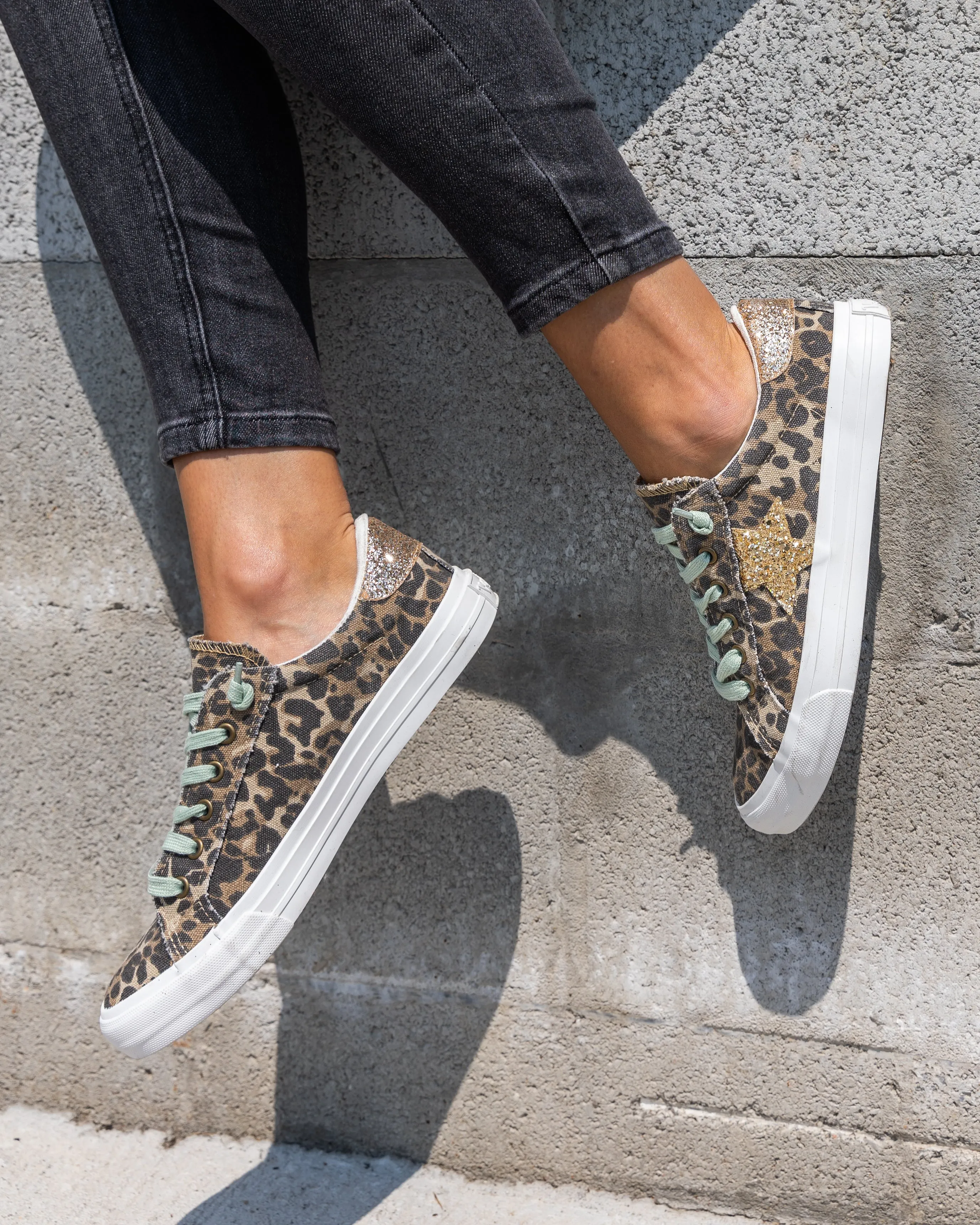 Aidan Leopard Sneakers