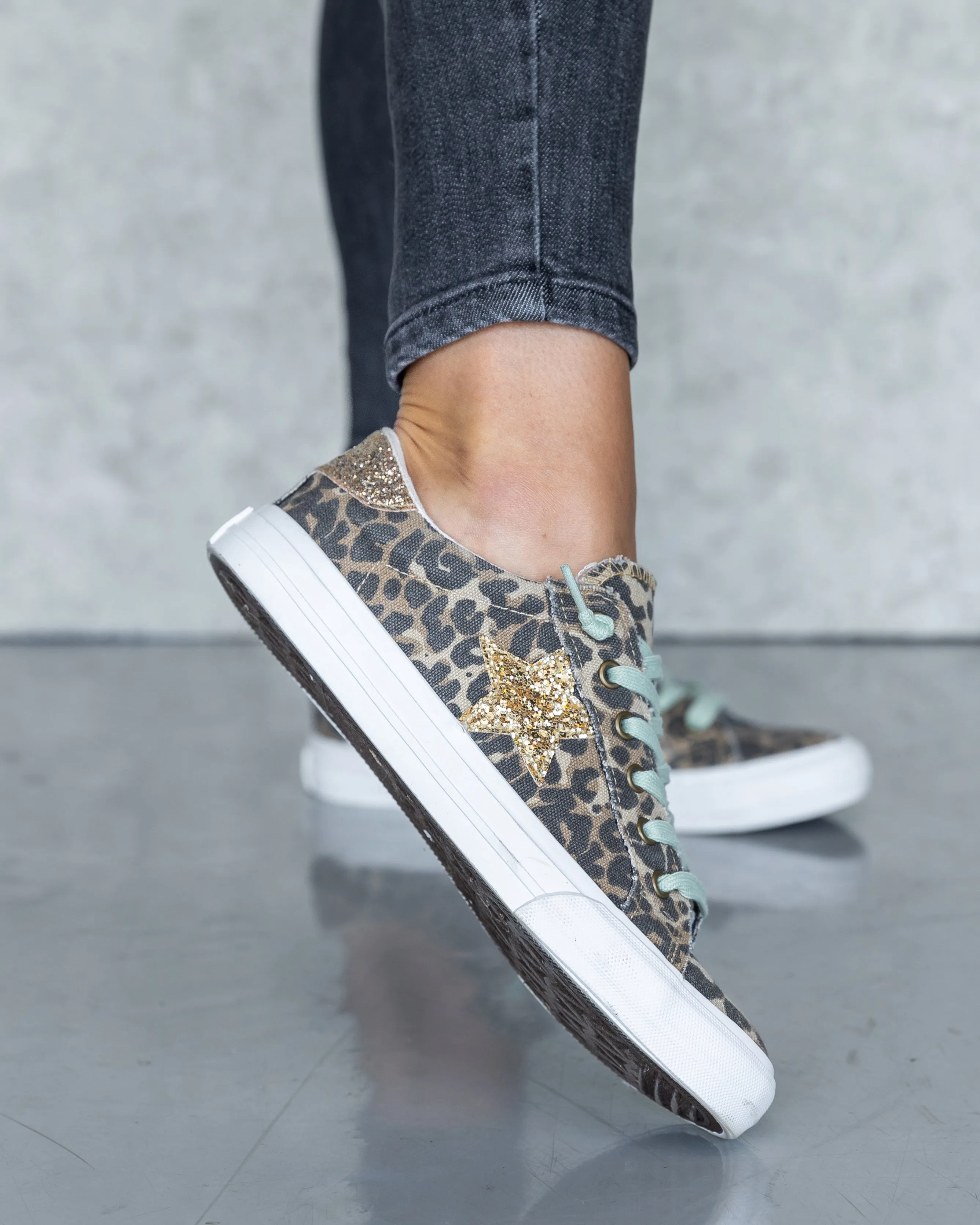 Aidan Leopard Sneakers