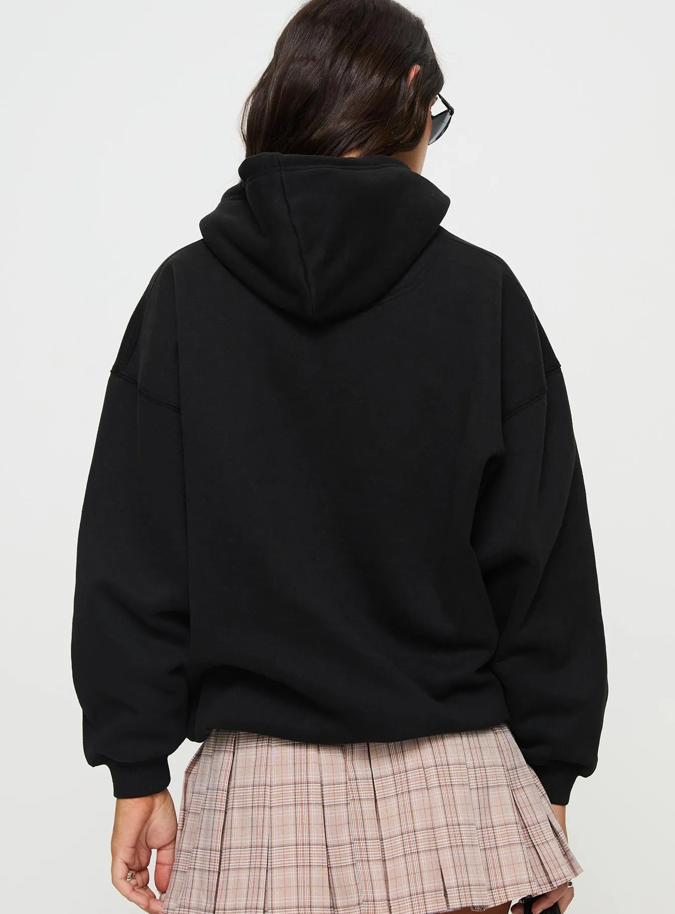 Alvon Hooded Sweatshirt Black