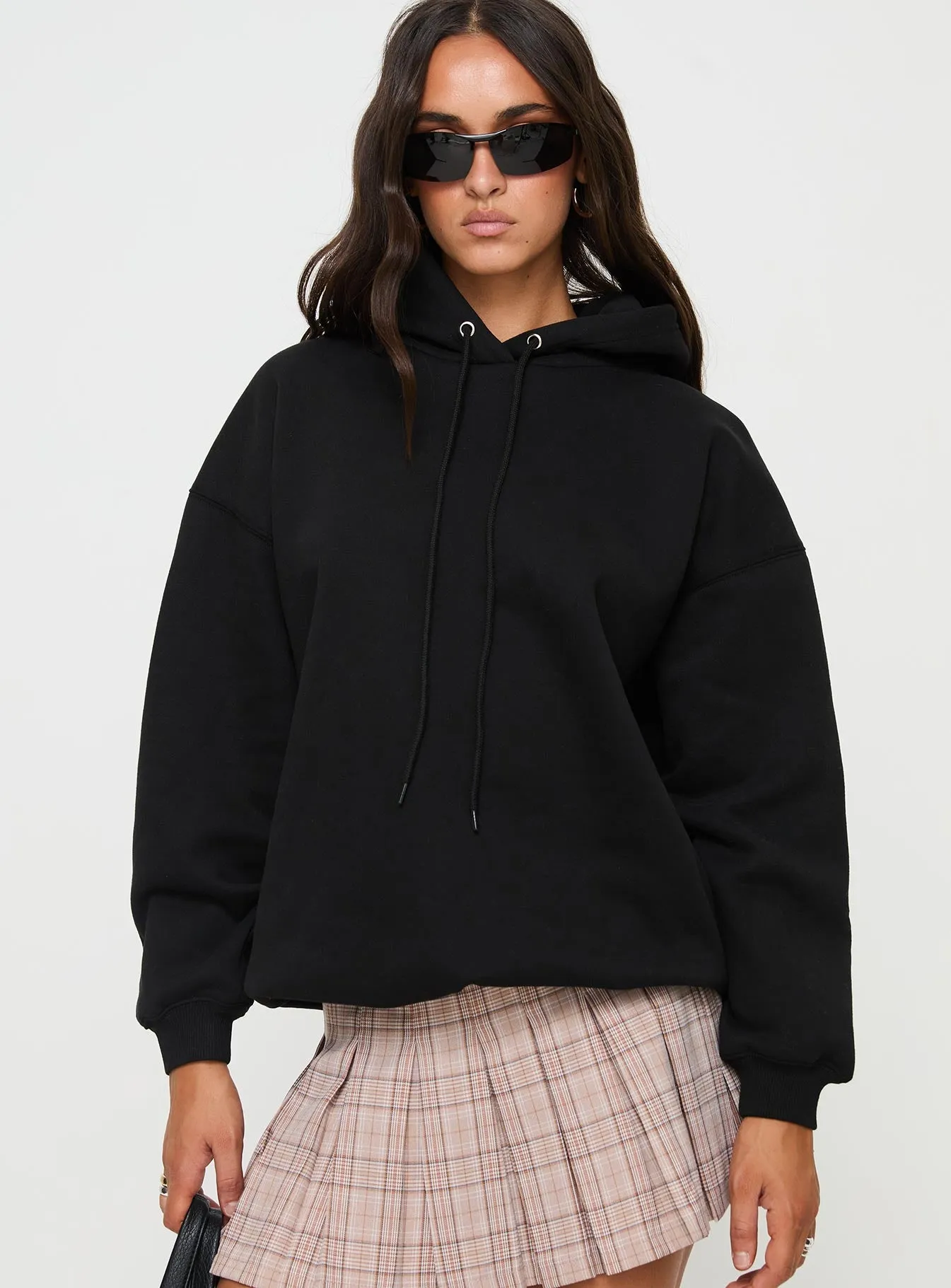 Alvon Hooded Sweatshirt Black