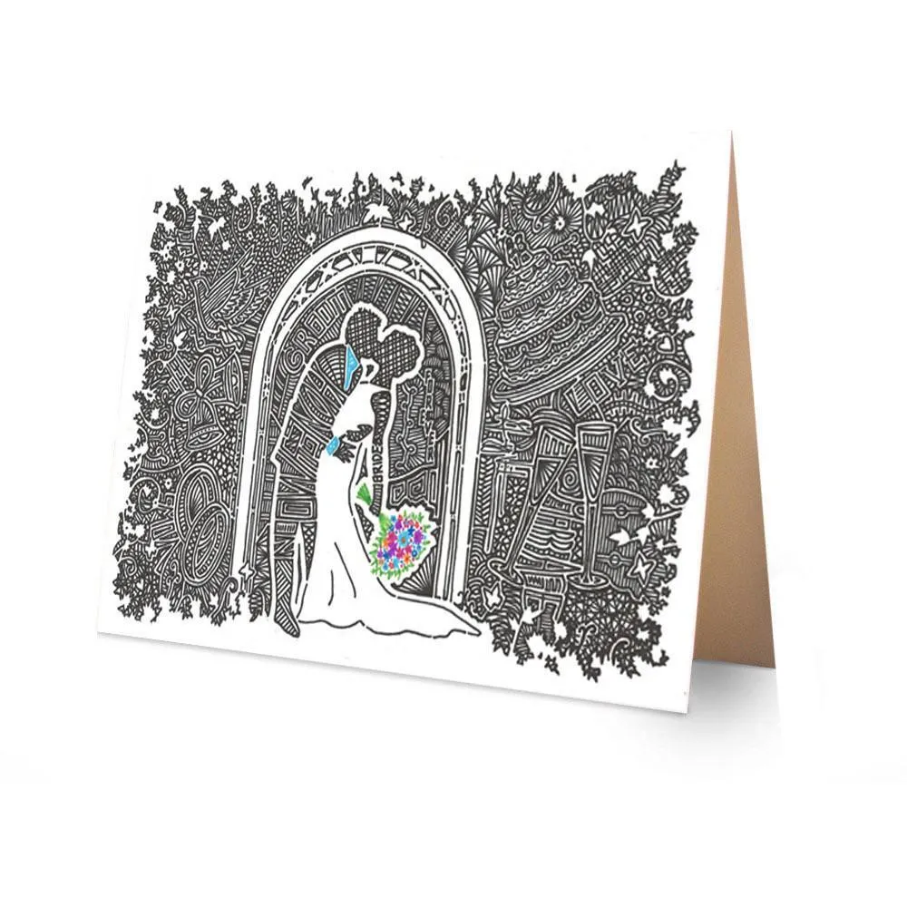 Art Print - Wedding Kiss