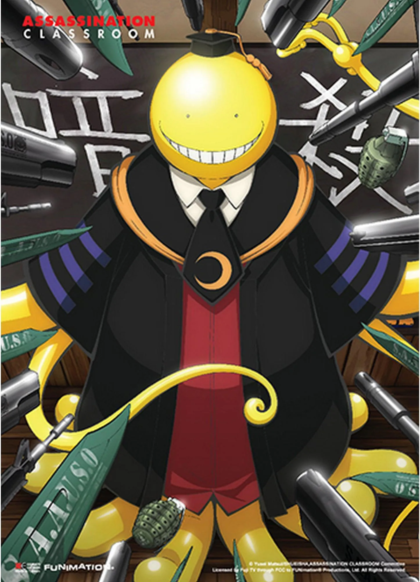 Assassination Classroom - Key Art 2 Fabric Poster