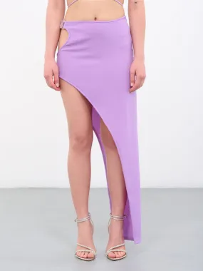 Asymmetric Cut-Out Skirt (29SA-LILAC)