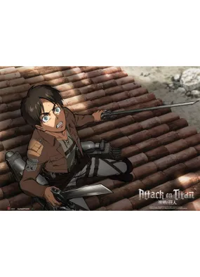 Attack on Titan - Eren Yeager Fabric Poster