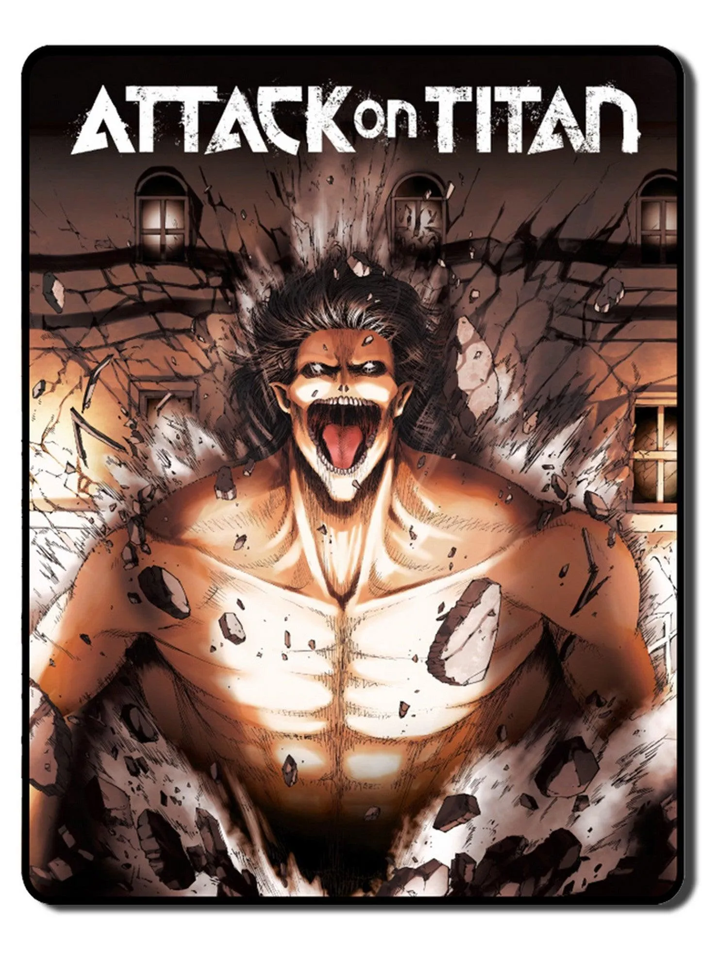 Attack On Titan Manga - Attack Titan Throw Blanket