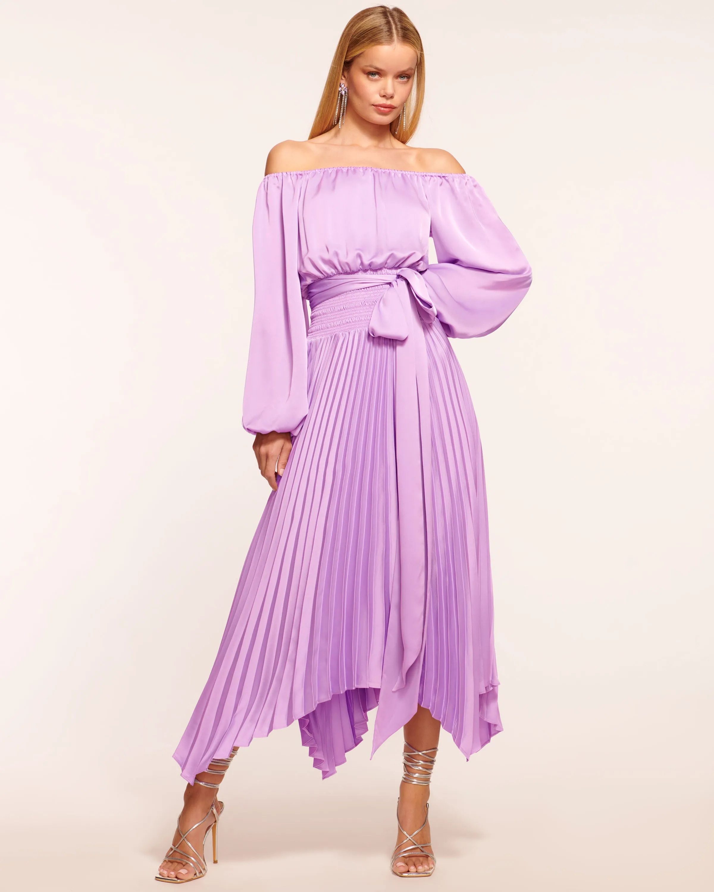 Aviette Off-The-Shoulder Dress