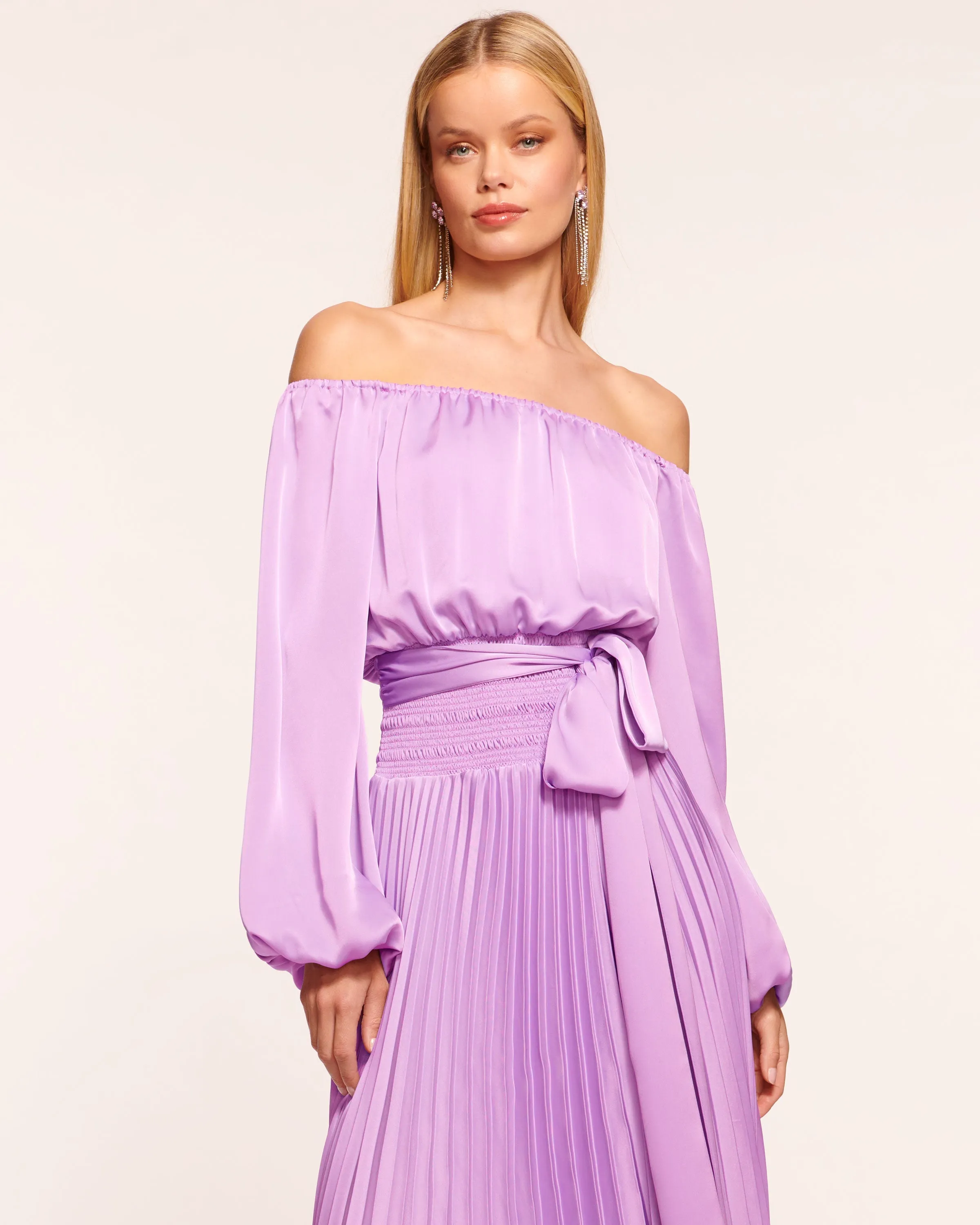 Aviette Off-The-Shoulder Dress