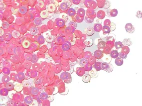 Baby Pink Circular Plastic Sequins