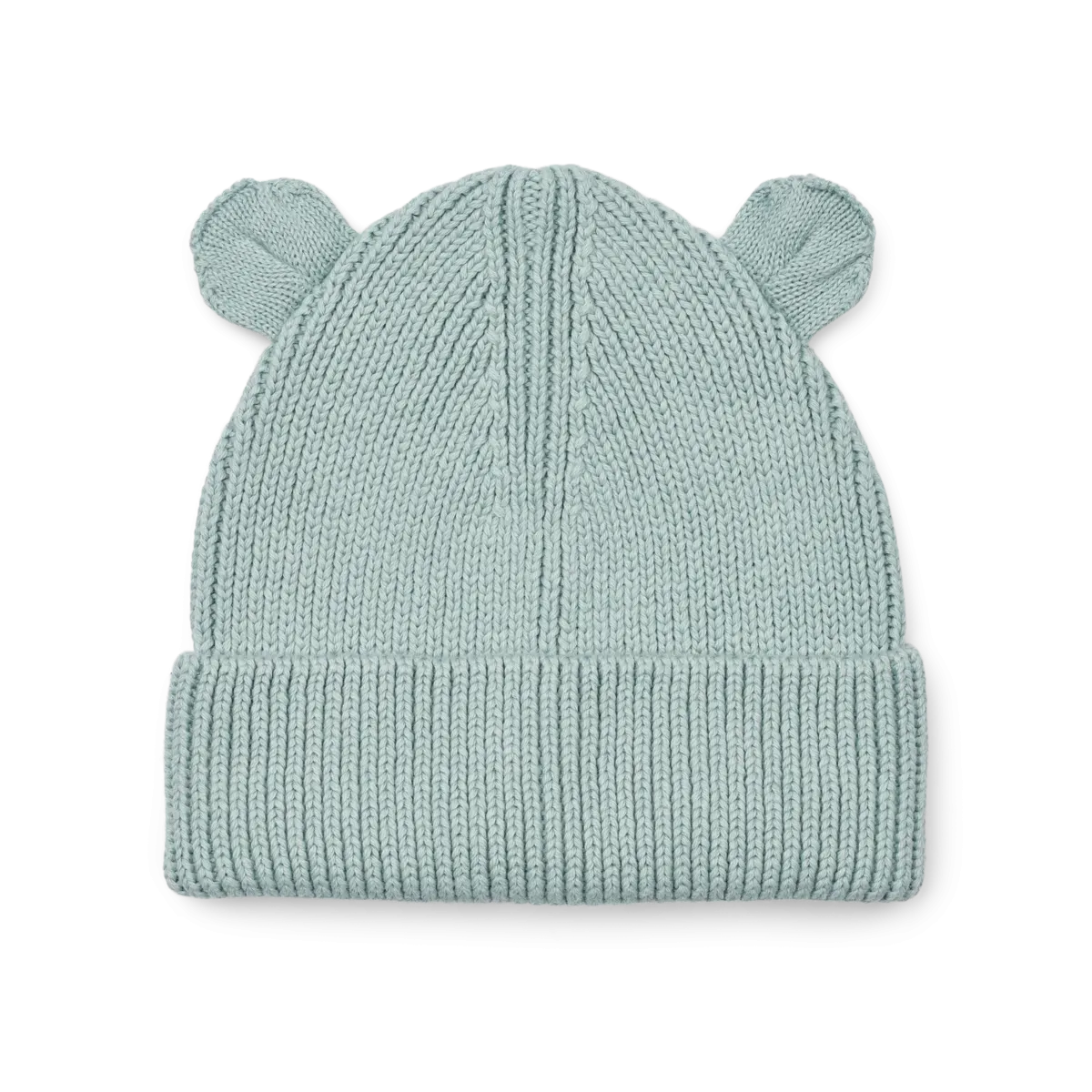 Beanie Hat W/ Ears - Gina - Ice Blue