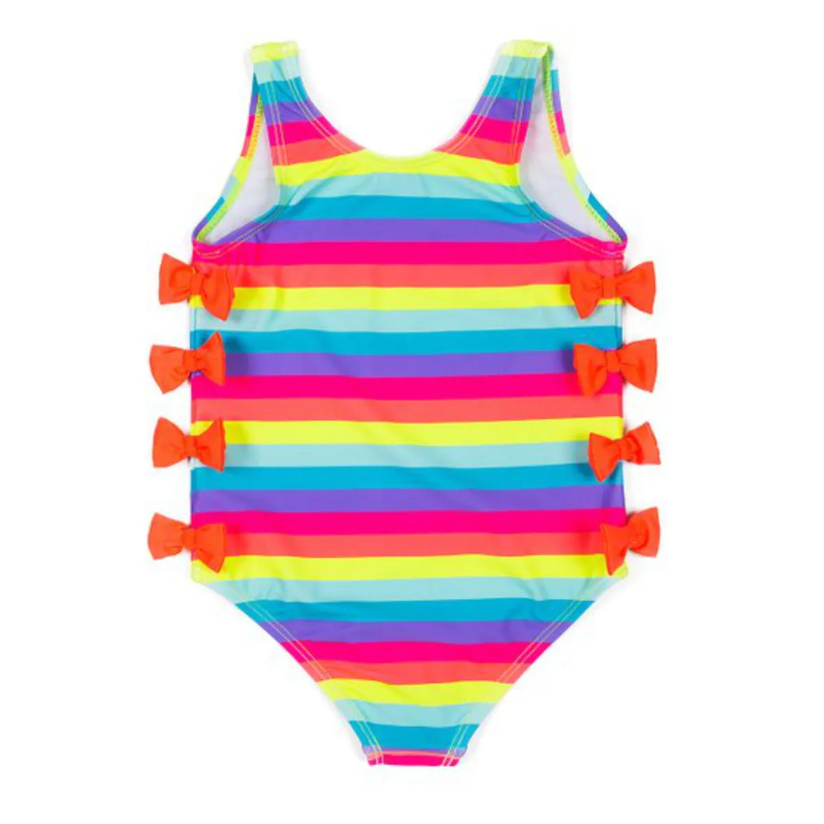 Betsey Johnson Toddler Girl Sequin Smile Emoji One-Piece Swimsuit