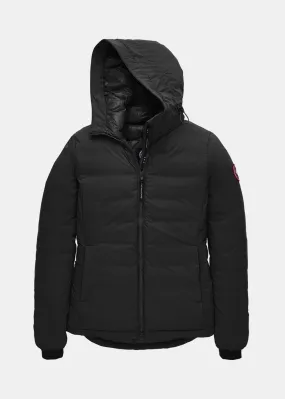 Black Camp Down Hoody