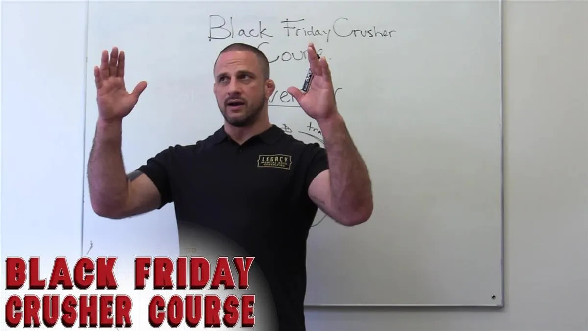 Black Friday Crusher Course by Nick Castiglia