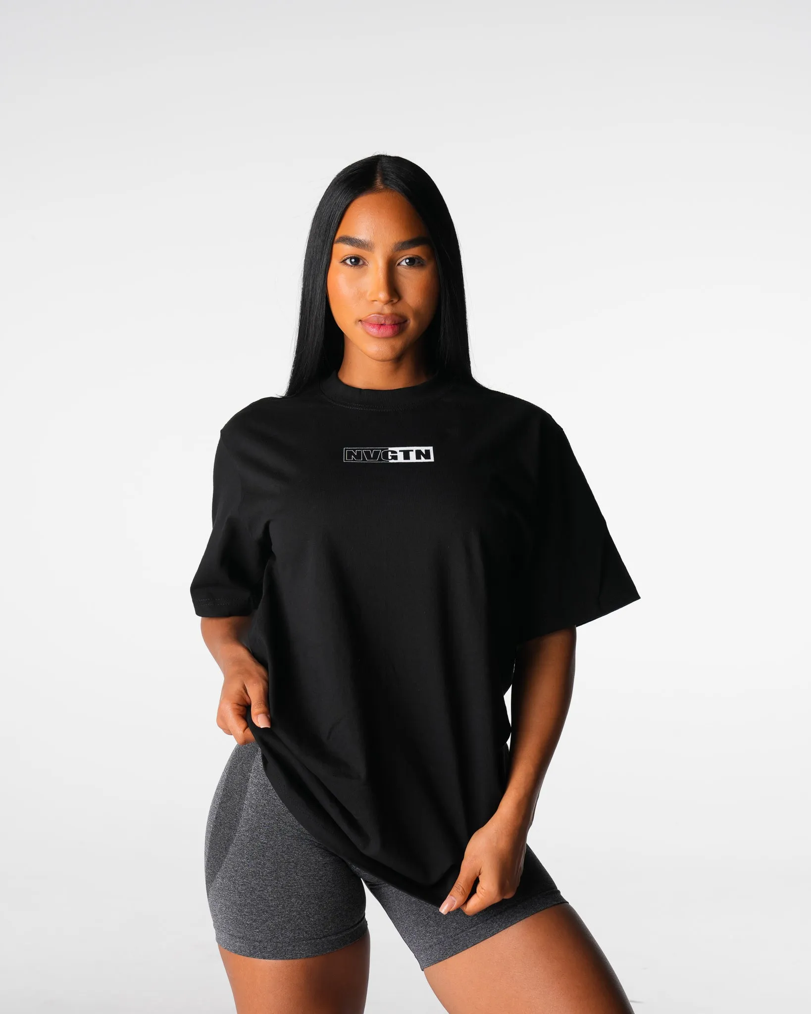 Black Muscle Mommy Graphic Tee