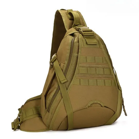 Black Tactical Sling Bag For Men Nylon Military Backpack Desert Digital Tactical Backpack For Men