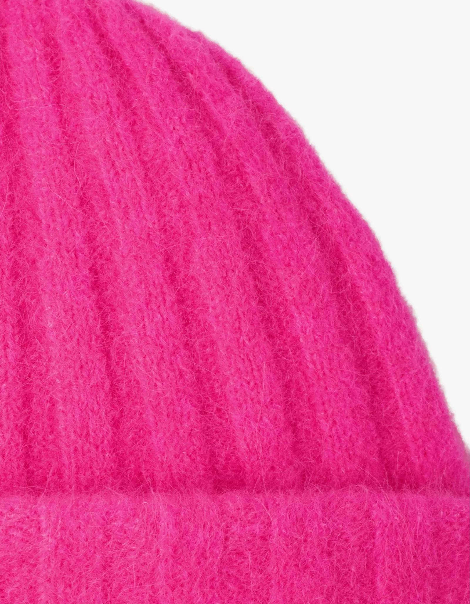 Bonnet Beanie - Neon Pink Melange