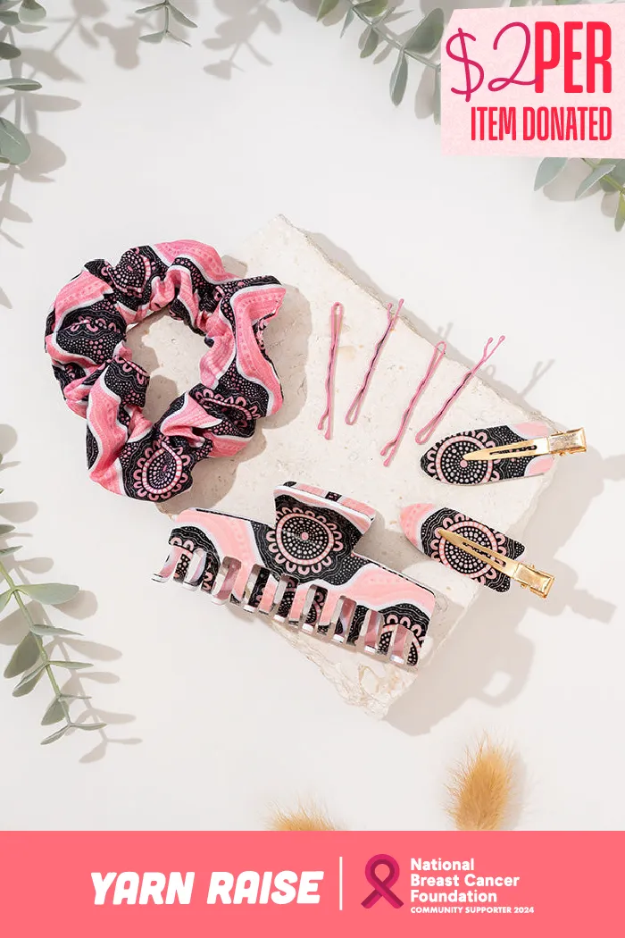 Boobie Sista Scrunchie & Hair Accessories Set