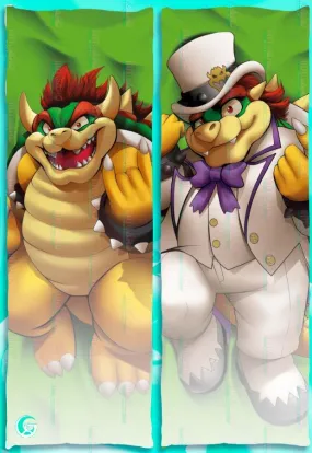 Bowser Body pillow case