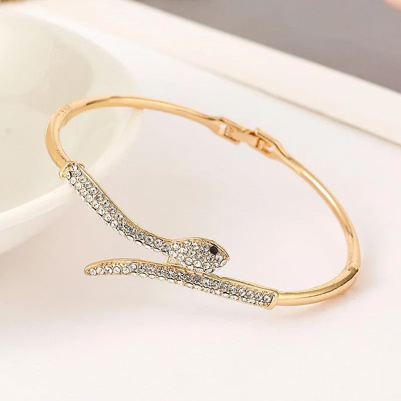 Bracelet Gang Drill Diamond Gold Plated