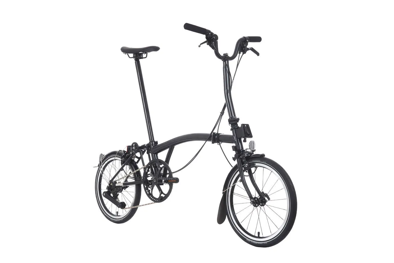 Brompton P Line Explore Folding Bike - 12-Speed