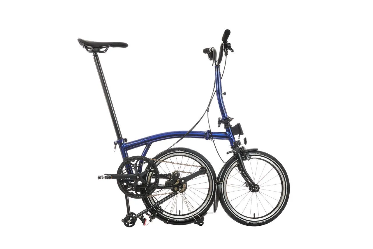 Brompton P Line Explore Folding Bike - 12-Speed