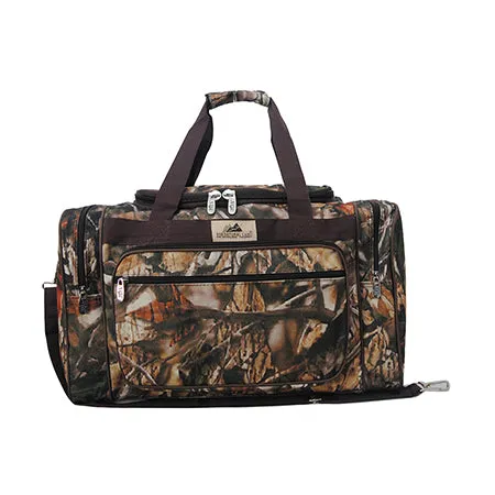 Brown Camo NGIL Canvas 20" Duffle Bag