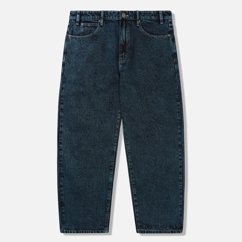 Butter Goods - Applique Denim Jeans - Acid Indigo