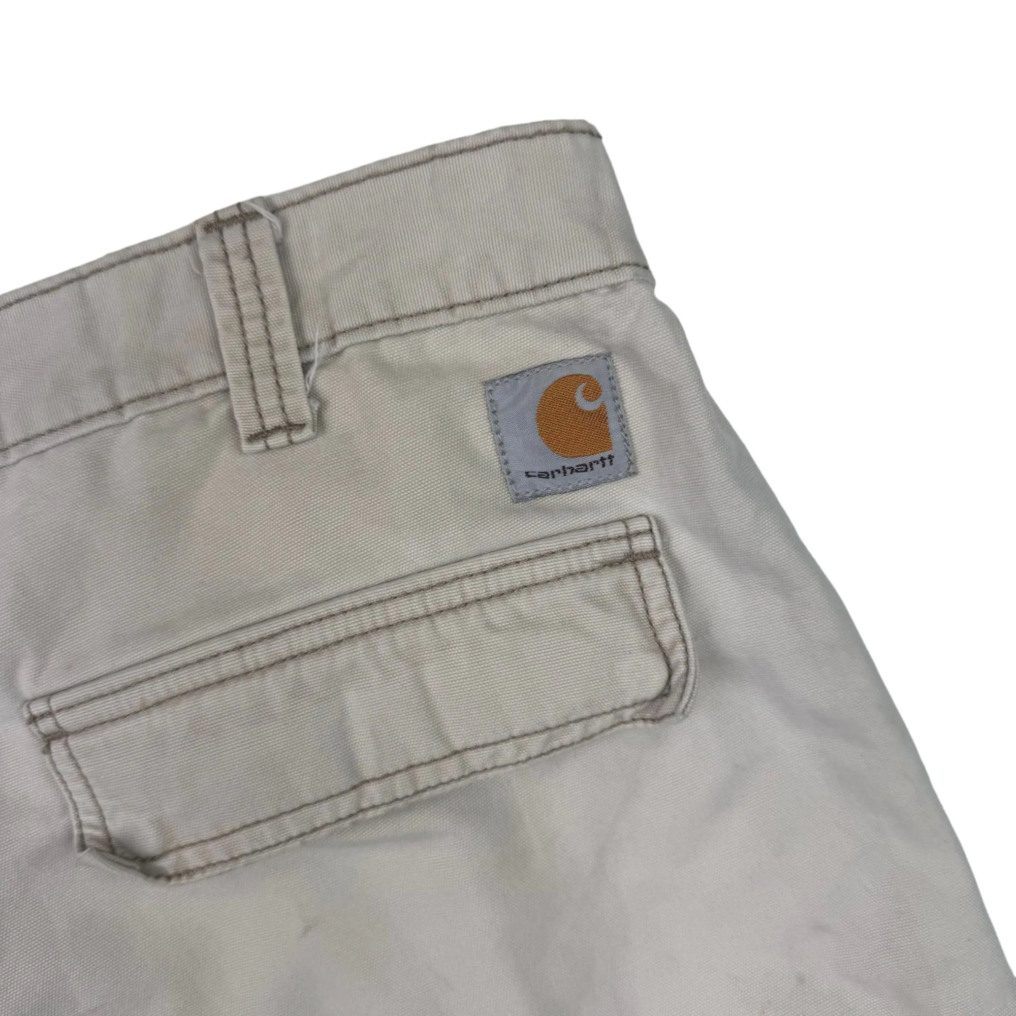 Carhartt Cargo Shorts White