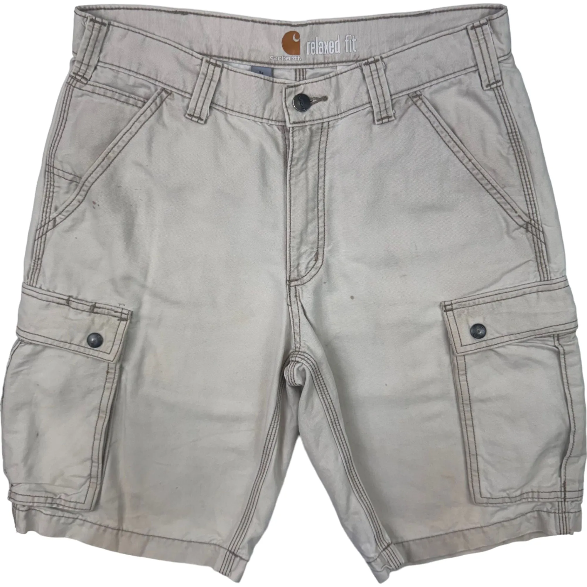 Carhartt Cargo Shorts White