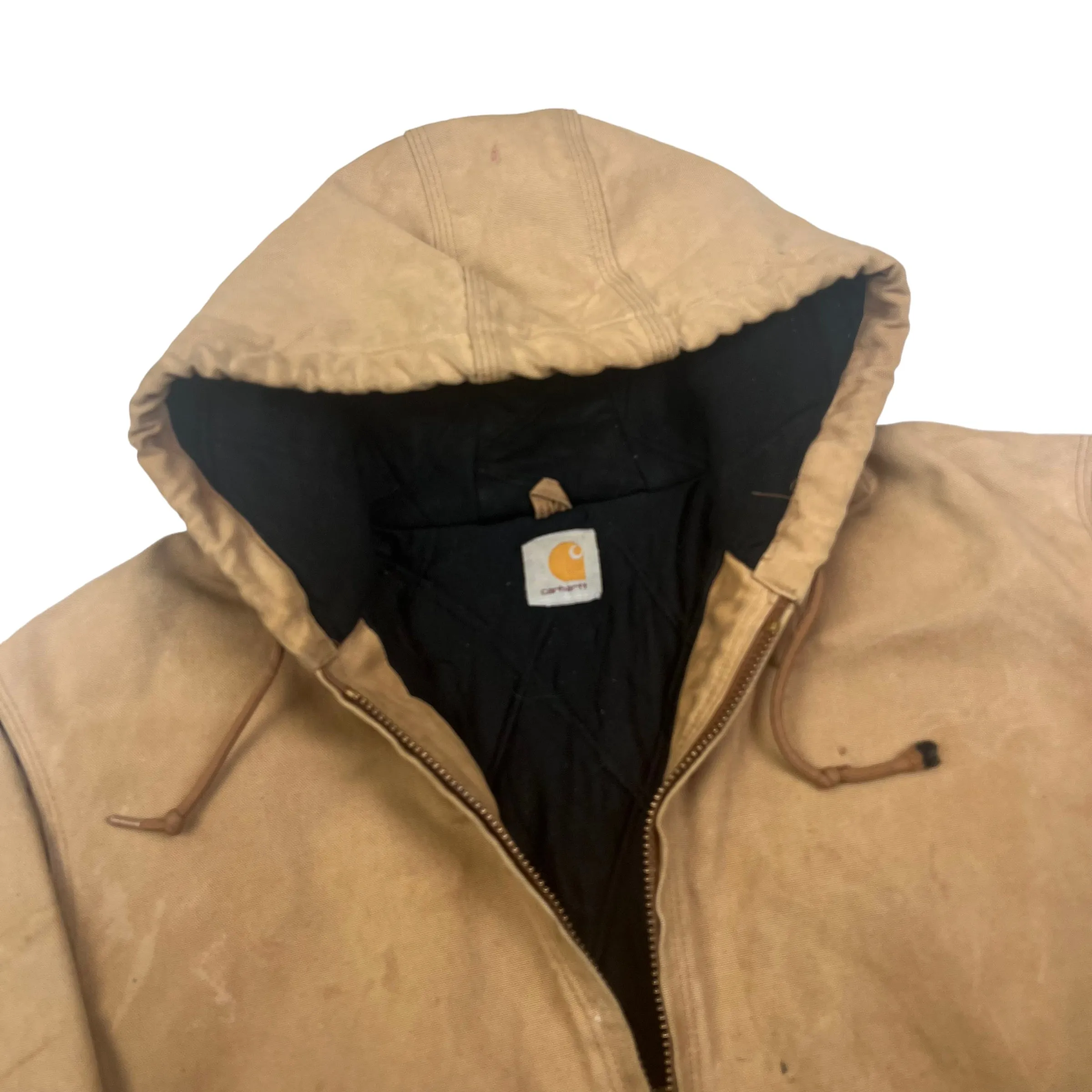 Carhartt Distressed Beige Active Jacket