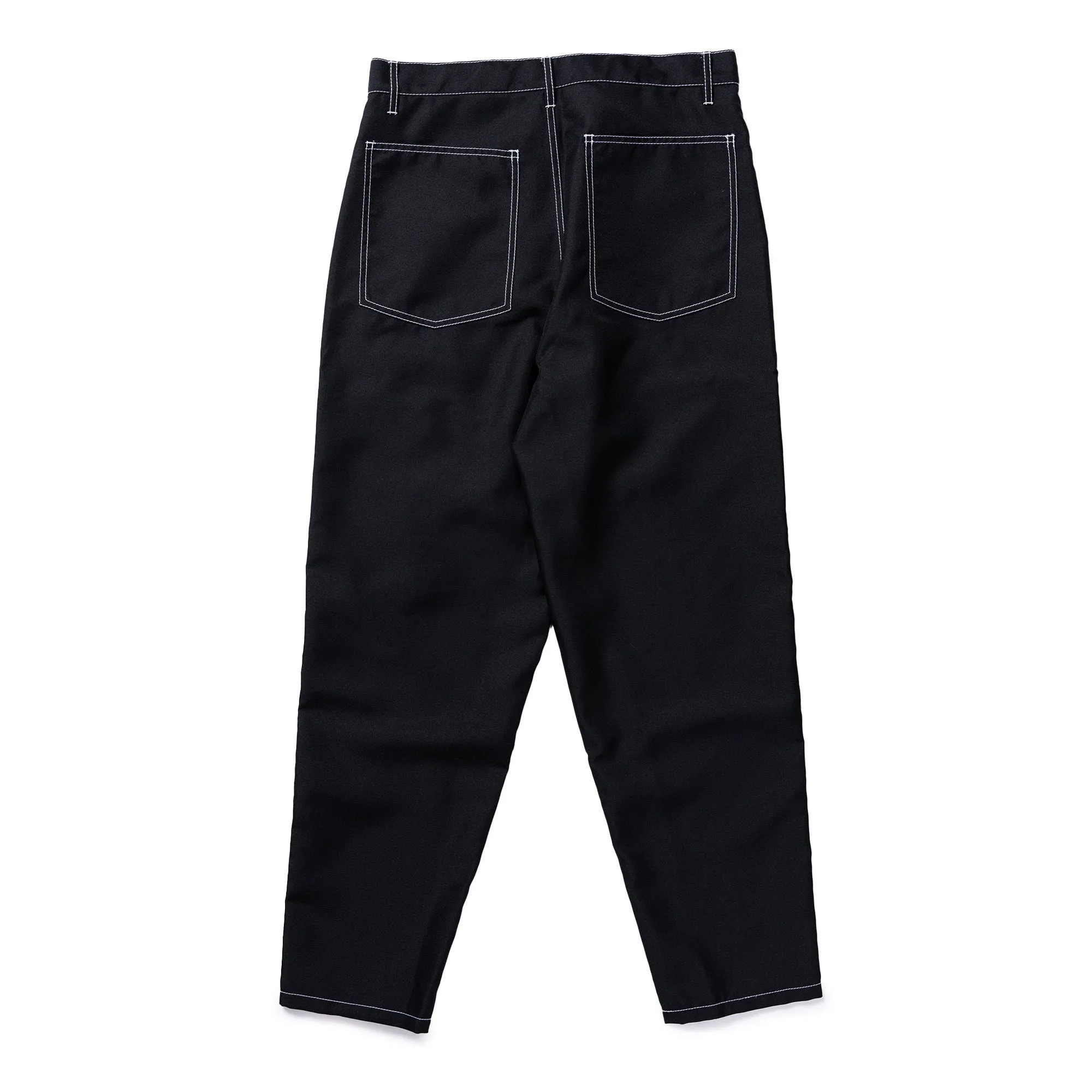 CDG Shirt Gabardine Trouser FI-P010-S22 Black