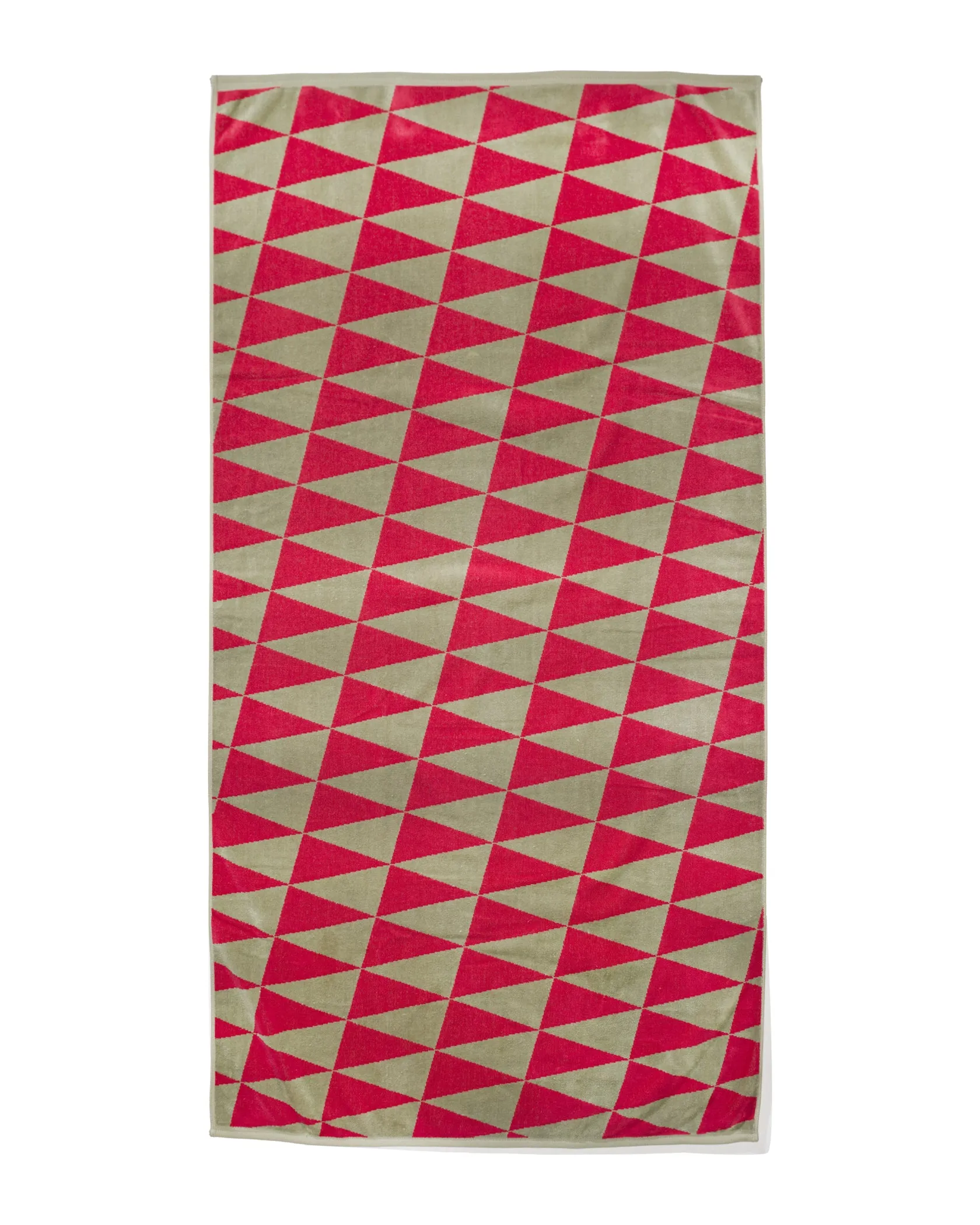 Checkerboard Pennant Beach Towel