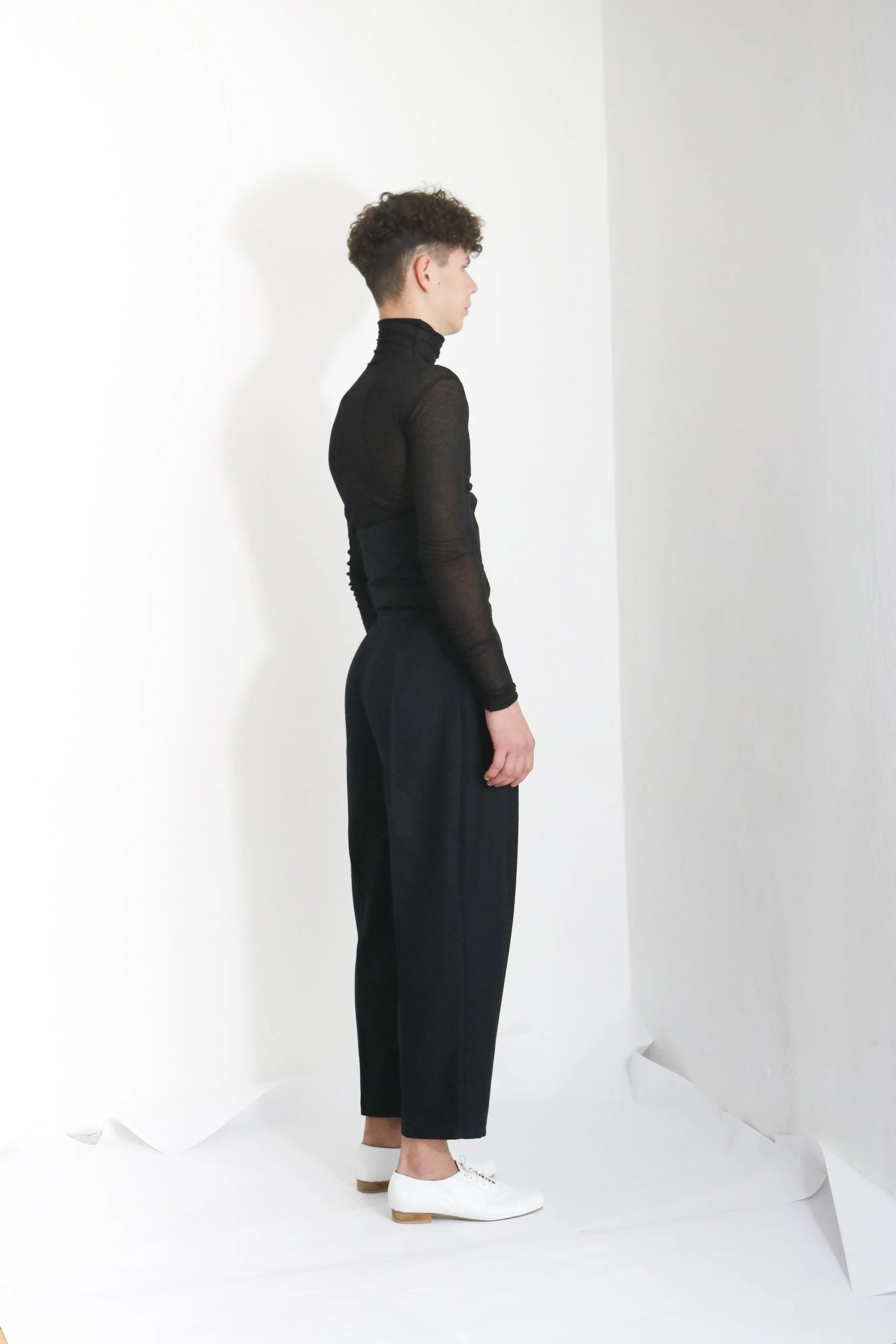 Corseted Wool Trousers (M)