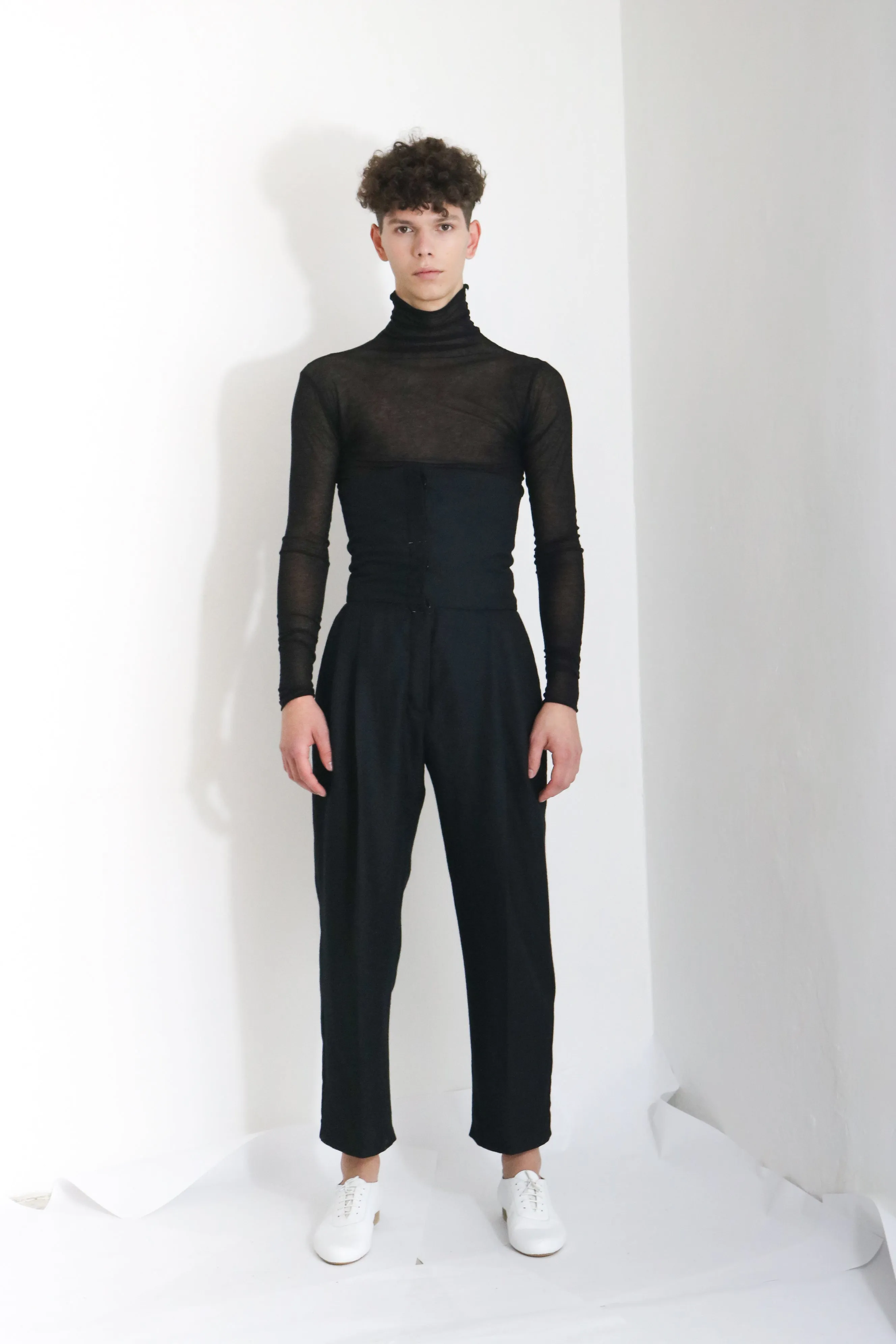 Corseted Wool Trousers (M)