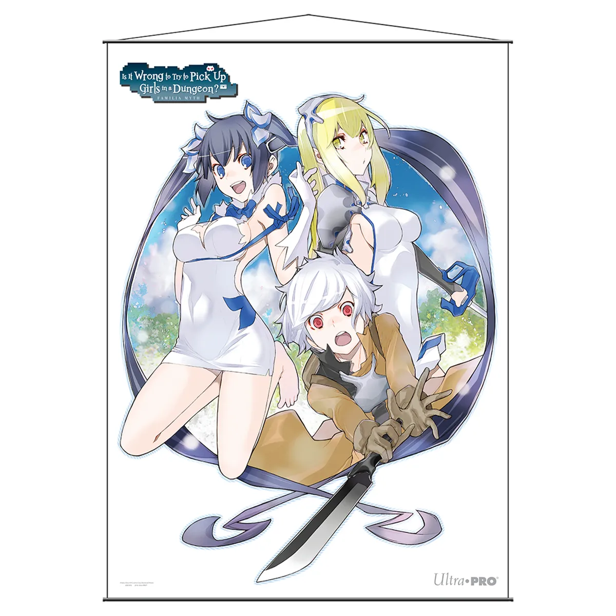 DanMachi Heroines Wall Scroll for Is It Wrong to Try to Pick Up Girls in a Dungeon?