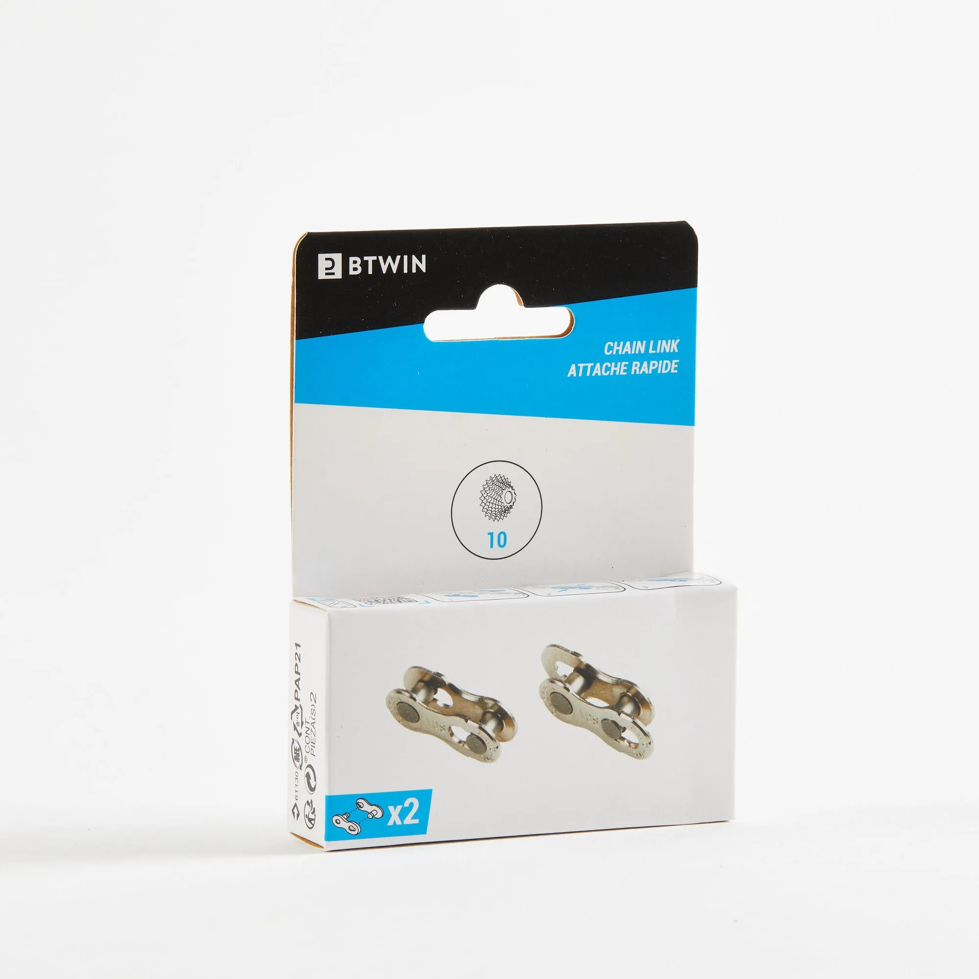 Decathlon Btwin 10-Speed Chain Master Links 2-Pack