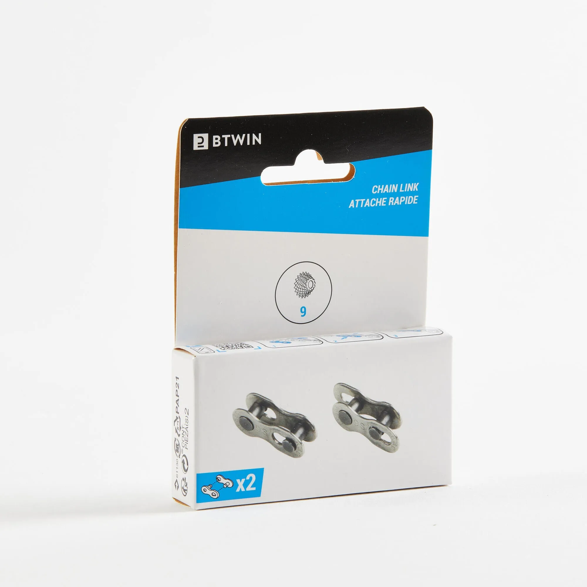 Decathlon Btwin 9-Speed Chain Quick Release Links 2-Pack