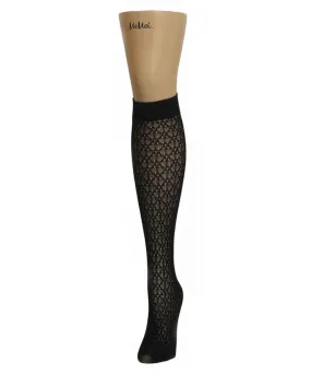 Diamond Threads Net Knee High Socks