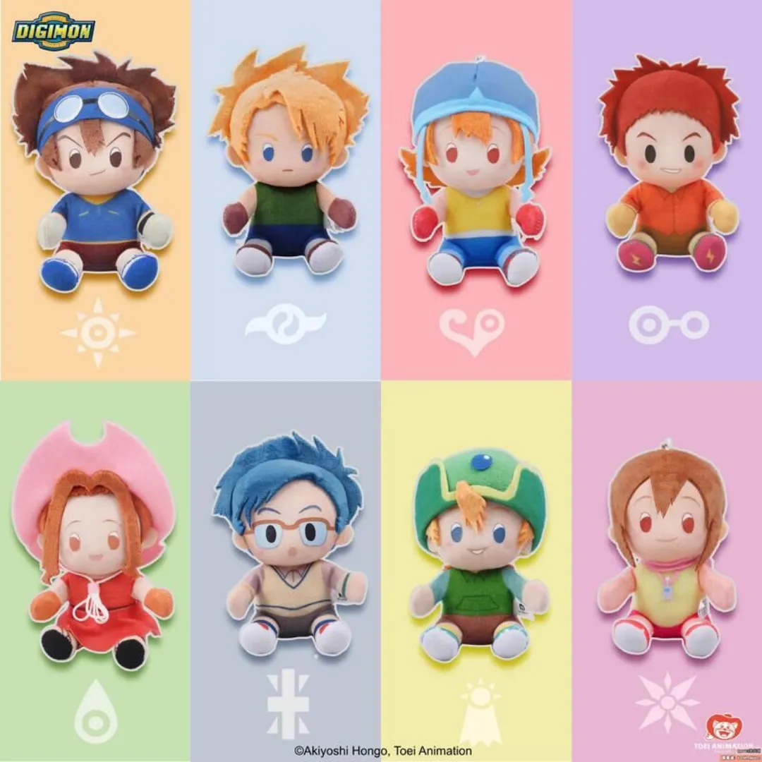 Digimon - TOEI ANIMATION "Digimon Adventure : Sitting Plush Pendant" (Blind Box) (Asia Exclusive) [INSTOCK]