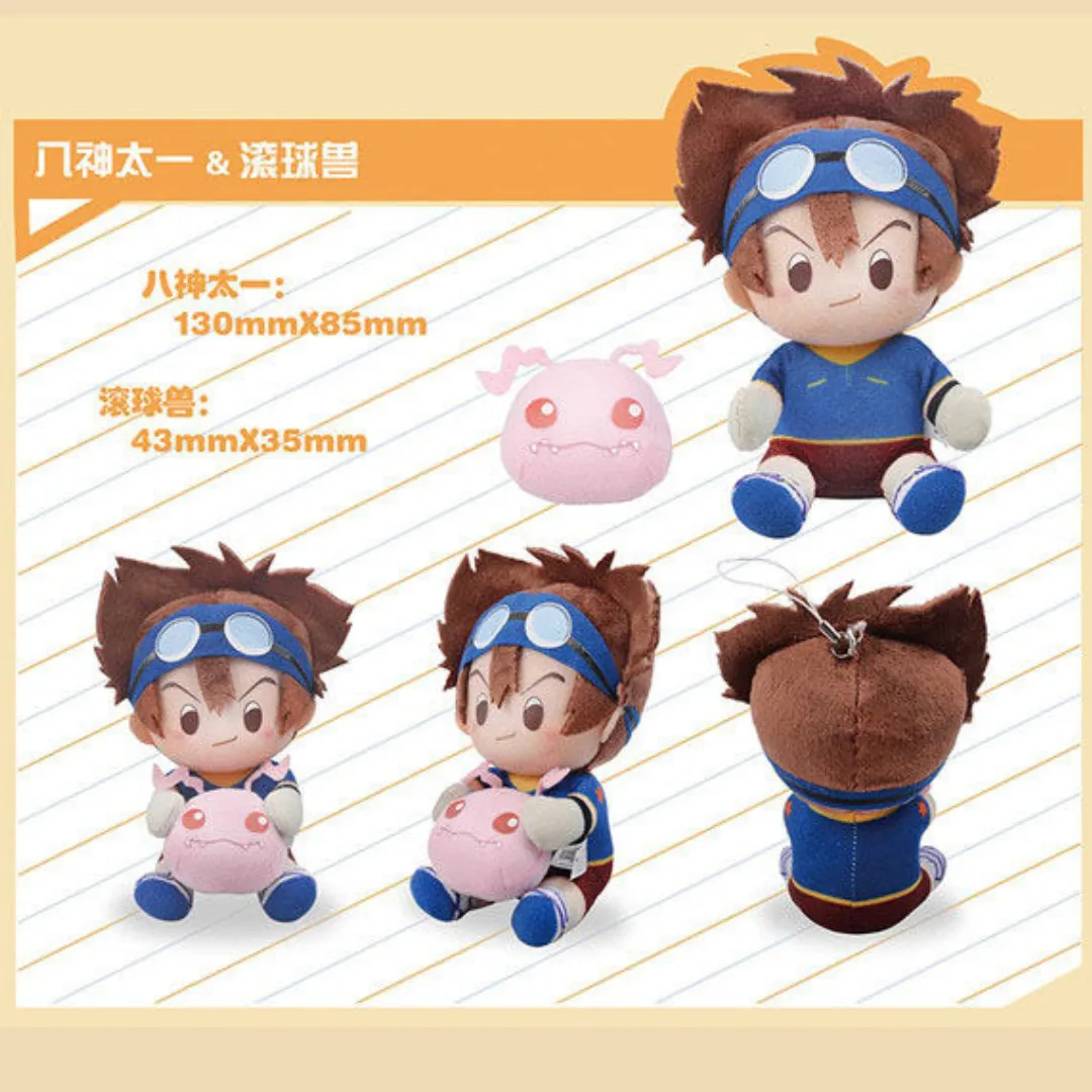 Digimon - TOEI ANIMATION "Digimon Adventure : Sitting Plush Pendant" (Blind Box) (Asia Exclusive) [INSTOCK]