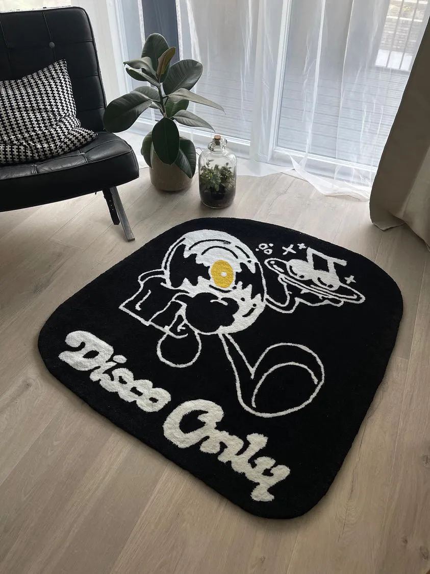 DISCO ONLY 'Play It Twice V2' Hand Tufted Rug