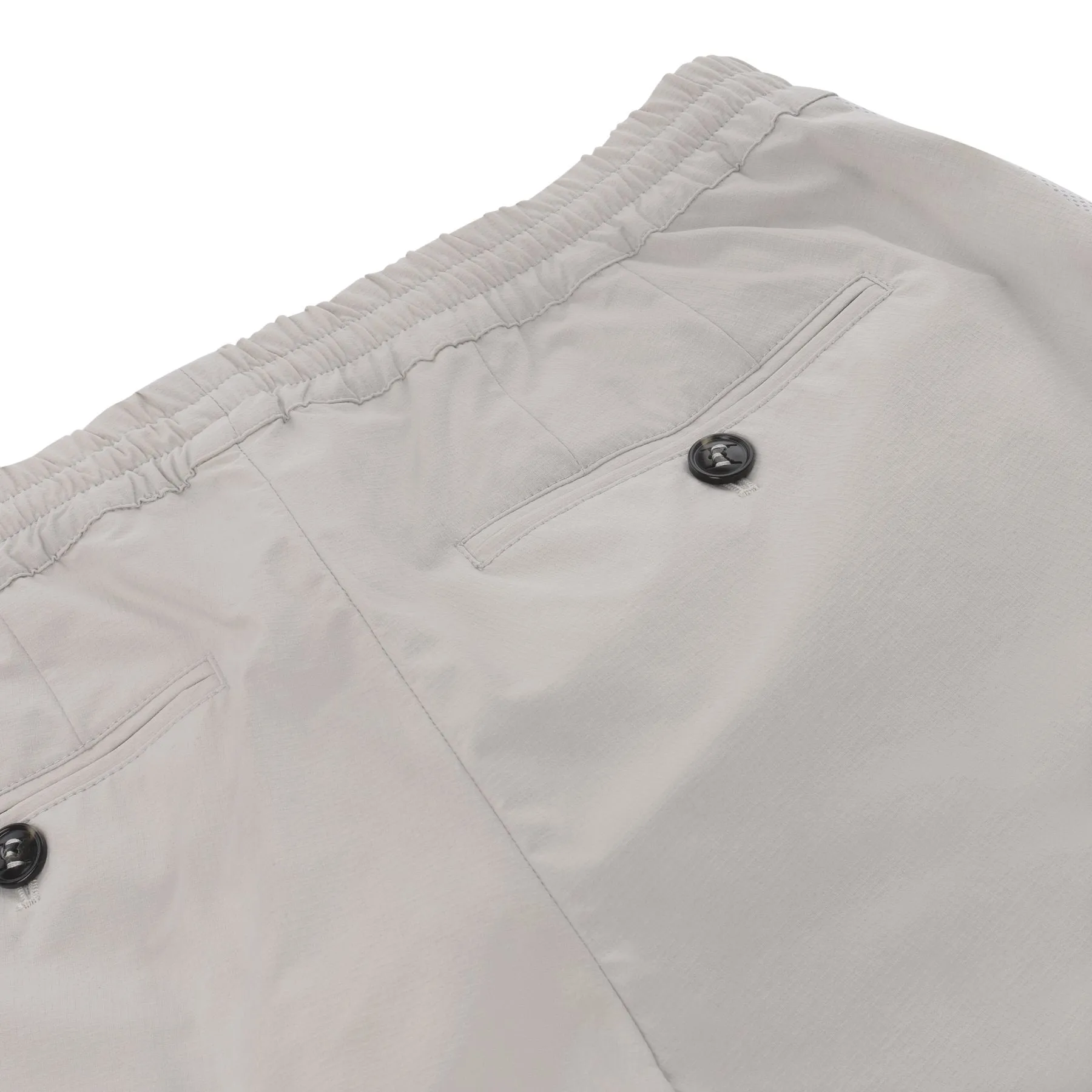 Drawstring Sport Trousers in Off White