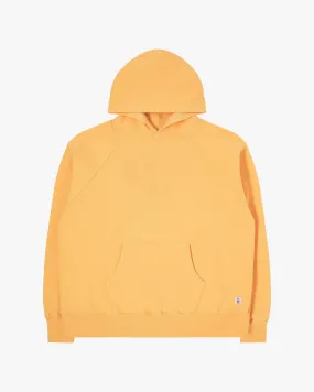 Edwin Made In Japan Raglan Sleeve Hood Sweat - Orange Ozone