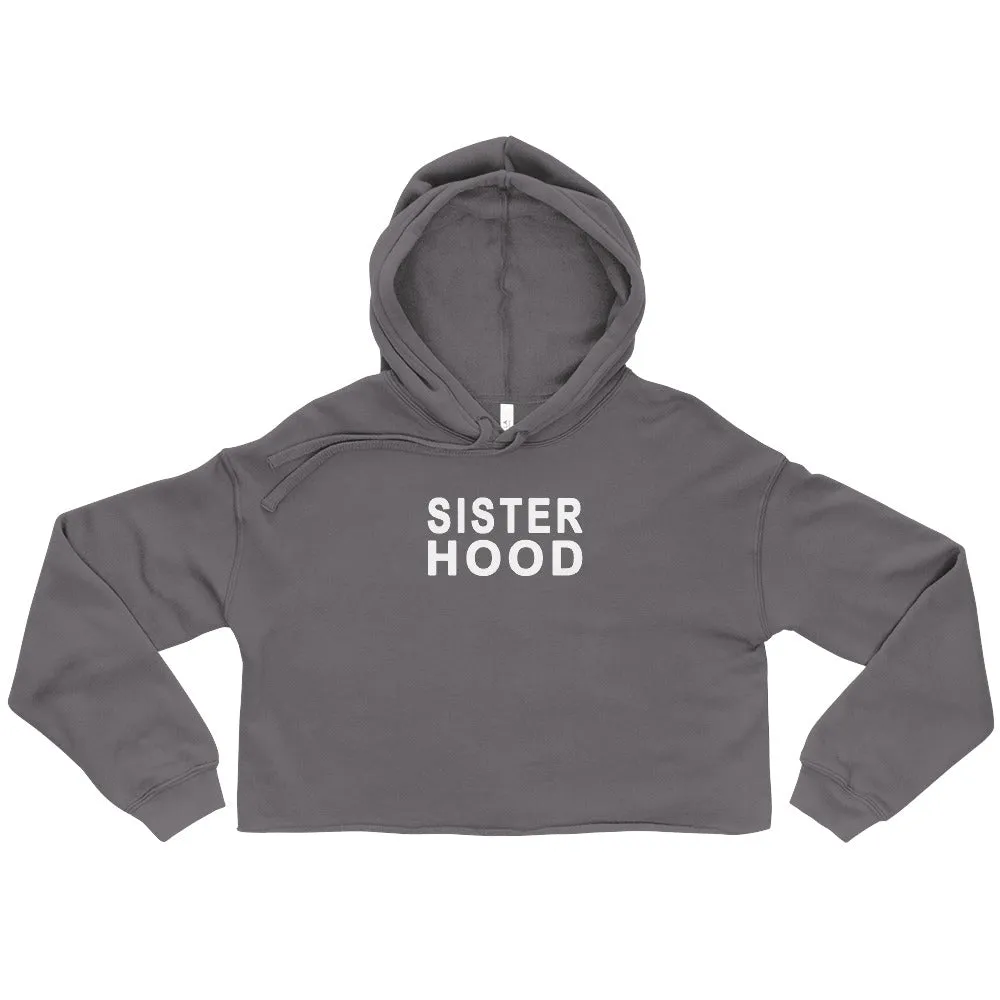 EVERYDAY FLEECE, COZY CHIC CROPPED HOODIE - SISTER HOOD