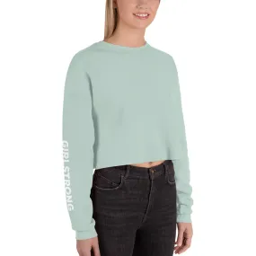 EVERYDAY FLEECE CROPPED SWEATSHIRT DUSTY BLUE